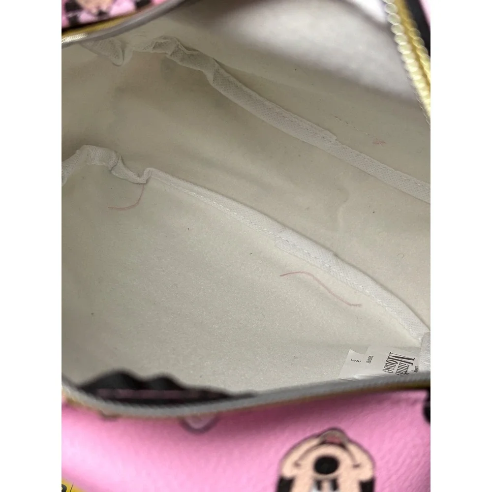 Disney Small Pink Minnie Mouse Polka Dot Mini Faux Leather Travel Bag‎ Backpack